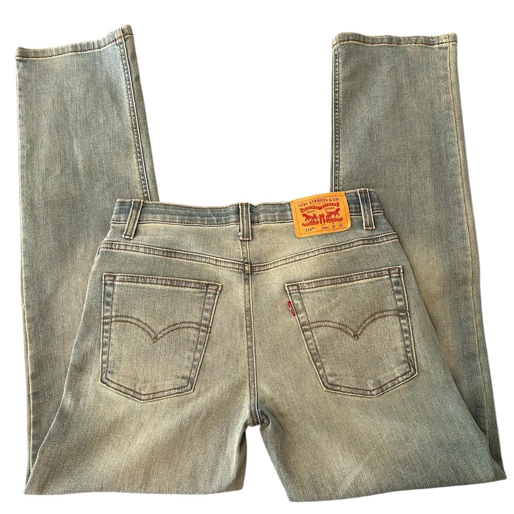 NWOT Levi’s 514 Straight Leg Adjustable Waist Jeans 28